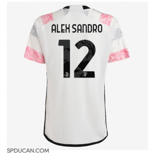 Muški Nogometni Dres Juventus Alex Sandro #12 Gostujuci 2023-24 Kratak Rukav
